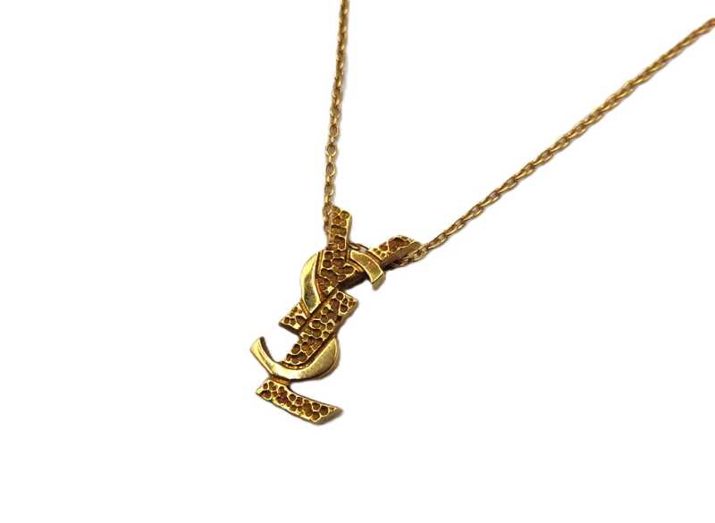 サンローラン買取 K18 カサンドラ ネックレス